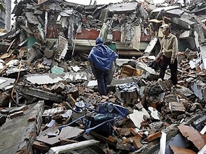 Trận động đất 8 độ Richter xảy ra ở Tứ Xuyên hồi tháng 5/2008 đã làm chết và mất tích 87.000 người.